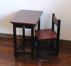 渋カワ チャコールブラック チークカラーのレトロな小さい勉強机と椅子セット iichi ハンドメイド クラフト作品 手仕事品の通販 banquetas mesa bancada