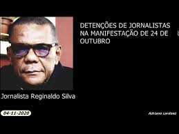 JORNALISTA REGINALDO SILVA FALA SOBRE AS DETENÇÕES DE JORNALISTAS NA  MANIFESTAÇÃO DE 24 DE OUTUBRO