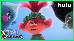 Durante la secuela de trolls, trolls: Hulu Trolls World Tour Teaser Now Streaming On Hulu Facebook