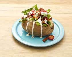 Load a spud potato bar. 10 Best Baked Potato Toppings Baked Sweet Potato Bar Ideas