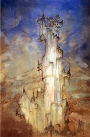 Amano's drawing process revolves around printmaking, with such techniques as carving wood and/or scoring copper plates. Final Fantasy Vi