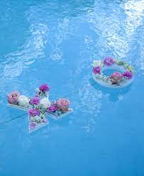 Waterproof wellness floating cushion by chillisy®. Diy Floating Pool Flower Letters Public Lives Secret Recipes