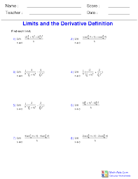 The questions emphasize qualitative issues and answers for them may vary. Calculus Worksheets Differentiation Applications For Calculus Worksheets