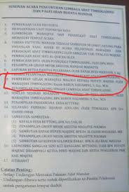 Sahabat edukasi yang berbahagia… pada setiap akhir tahun pelajaran hampir dipastikan di setiap sekolah / madrasah akan diadakan kegiatan perpisahan pada kelas paling tinggi yang akan. Bupati Majene Minta Pemberian Maraqdia Malolo Ditiadakan Mandarnesia Com