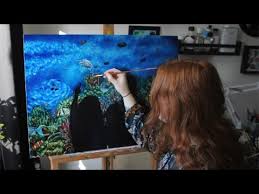 Painted it in about a week. A Painting For My Boyfriend Oil Painting Time Lapse Youtube