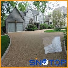 (pea rock or other rounded stone won't compact.) use a hand tamper for short paths. Gravel Driveway Grid Gravel Path Stabilizer Honeycomb Plastic Grid China Gravel Driveway Grid Gravel Driveway Stabilizer Made In China Com