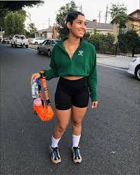 Black Biker Shorts Outfit Pinterest Follow Nikeg0ld For More Bomb Pins Fashion Black Biker Shorts Short Outfits