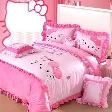 Kitty White Pink Hello Kitty Bedding Set Hello Kitty Rooms Hello Kitty Bedroom Hello Kitty Bedroom Decor