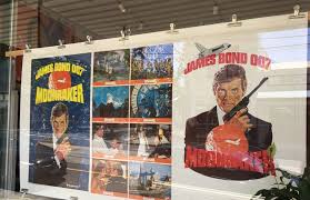 The plot revolves around 007 investigating hugo drax (michael lonsdale) after a space shuttle on loan to the british is stolen. Rare James Bond Moonraker Film Poster 1979 Vintage Posters