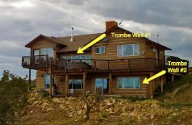 Not a problem for interior trombe wall. Trombe Walls In A Passive Solar House Green Passive Solar Magazine