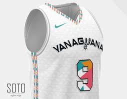 Nba City Edition San Antonio Spurs Concept By Soto Uniforms Design Http Be Net Gallery 8920927 San Antonio Spurs Basketball Uniforms Design Jersey Design