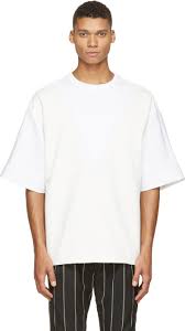 Juun J Off White Coated Knit Oversized T Shirt Oversized Shirt Men Mens Fashion Streetwear Stylish Men Wear