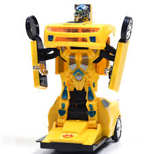 We all remember bumblebee, the yellow camaro from the transformers movie. Wonderplay Battery Bumble Bee Transformer Style Car With Lights Sounds Yellow Walmart Com Walmart Com