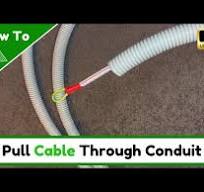 How To Pull Cable Through Conduit Pipe (Easiest Methods ...