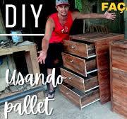 DIY como fazer gavetas com palete, cômoda usando madeiras de pallet
