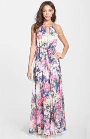 Maggy London Floral Print Chiffon Keyhole Maxi Dress Nordstrom Floral Chiffon Maxi Dress Maxi Dress Wedding Maxi Dress