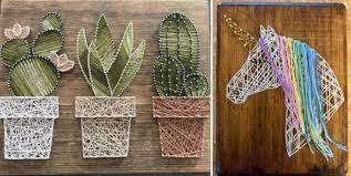 This stylish string art home pattern could be a great xmas gift for someone you care about as well as nice wall art for your living room space. Here Are 12 Very Inspiring String Art Models Tips And Tricks Tips And Crafts