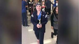 And simone biles takes her first step toward another multi. Young Swimmer Channels Olympian Katie Ledecky S Show Of Sportsmanship In The Pool Morning News