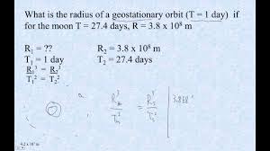 Htpib05g Kepler S Third Law Example 1 Youtube