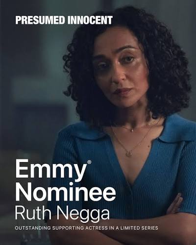 Congratulations to the entire Presumed Innocent team on their 4 Emmy  nominations. Lead Actor: Jake Gyllenhaal Supporting Actress: Ruth Negga  Supporting Actor: Peter Sarsgaard Supporting Actor: Bill Camp #Emmys  #Emmys2025 #PresumedInnocent #AppleTV #