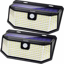 Top 11 best outdoor solar powered motion security lights reviews. Getuscart Aootek 182 Led Solar Outdoor Motion Sensor Lights Upgraded Solar Panel To 15 3 In2 And 3 Modes Security Permanent On All Night Smart Brightness Control With Ip65 Waterproof With Wide Angle 2pack