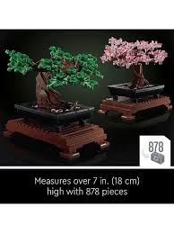 Lego bonsai tree related keywords suggestions lego. Lego Creator Expert Bonsai Tree Set For Adults 10281 Very Co Uk