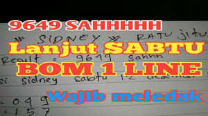Prediksi Sidney Hari Ini Sabtu 12 Desember 2020 2d Jitu 1 Line Rumus Jitu Sdy Youtube