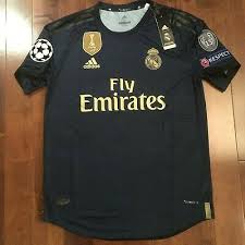Shirts, jerseys and other training apparel and gear in. Adidas Real Madrid 2019 20 Away 18 Luka Jovic Jersey Champions League Version Ebay