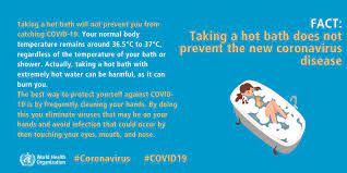 We did not find results for: Fact Taking A Hot Bath World Health Organization Who Facebook