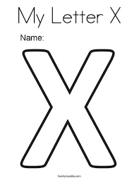 Click the letter x coloring pages to view printable version or color it online (compatible with ipad and android tablets). My Letter X Coloring Page Alphabet Coloring Pages Alphabet Letter Activities Letter A Coloring Pages