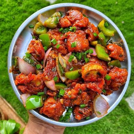 Chilli Mushroom Dry