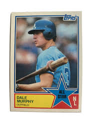 Dale murphy dale bryan murphy. Mavin 1983 Topps Dale Murphy Nl All Star 401 Vintage Baseball Card Free Shipping 506