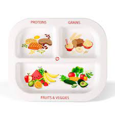 A little portioning goes a long way! 7 Best Portion Control Plates To Transform Your Eating Style
