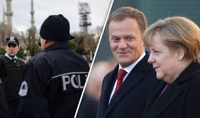 Born 22 april 1957) is a polish politician, who was president of the european council from 2014 to 2019. Turkey Increases Security Ahead Of Visit By Angela Merkel World News Express Co Uk