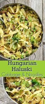 Cabbage And Noodles Hungarian Haluski Recipe Cabbage And Noodles Vegetarian Main Dishes Meatless Main Dishes