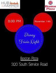 Local 149 · boston, massachusetts. Disney Trivia Night On November 14 2018 Toronto Com