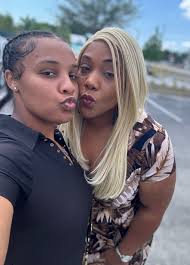 She my mini me my twin my 1st born Zaniah did I say she's my bestie and my  security guard 😂😂😂 this girl don't play about me and I don't play about