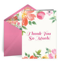 With crello, you can create awesome thank you ecards and send them online. Free Thank You Notes Thank You Ecards Text Thank You Cards Greeting Cards Thank You Greetings Punchbowl