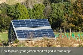 Since the cost of a complete solar installation has plummeted in recent years,. How To Take Your Garden Shed Off Grid In Three Steps Waltons Blog Waltons