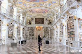 #admont abbey #admont abbey library #library #books #austria #abbey #mosteiro #mosteiro beneditino #josef hueber #bartolomeo altomonte #arte #art #architecture #barroco #rococo #arquitectura. A Real Life Fairy Tale Library At Admont Abbey Exploring Our World