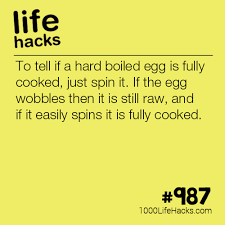 The hack goes as follows. Get Perfectly Cooked Hard Boiled Eggs 1000 Life Hacks 1000 Life Hacks Life Hacks Cooking Hard Boiled Eggs