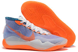 2020 Mens Nike Kd 12 Academy Purple Orange White For Sale In 2020 Nike Men Jordan Shoes Online Nike