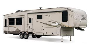 Jayco fifth wheel front living room. Ontario Largest Rv Dealer Eagle Fifth Wheel Trailers