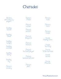 Jump down to the generator. Charades Words For Teens