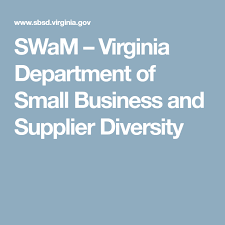 Swam Virginia Department Of Small Business And Supplier Diversity Swimming Small Business Business