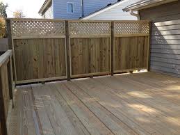 What can i do to make my deck more private? Privacy Screen On Deck A Great Way To Block The View Of Things You Don T Want To See Privacy Fence Designs Deck Privacy Fence Design