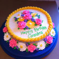 Hope you all like it. Great Cake Design For Grandma S 92nd Birthday Birthday Cake Cake Cake Decorating Frosting