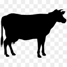 Download Dairy Cow Silhouette Clip Art Hd Png Download 1024x758 4811894 Pngfind