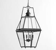 Manor Indoor Outdoor Glass Pendant Pottery Barn Rustic Outdoor Lighting Outdoor Pendant Outdoor Lanterns