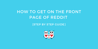 Reddit users can vote individual posts and comments up and down, and while you can't see the individual up finding rough vote distribution numbers. How To Get On The Front Page Of Reddit Step By Step Guide